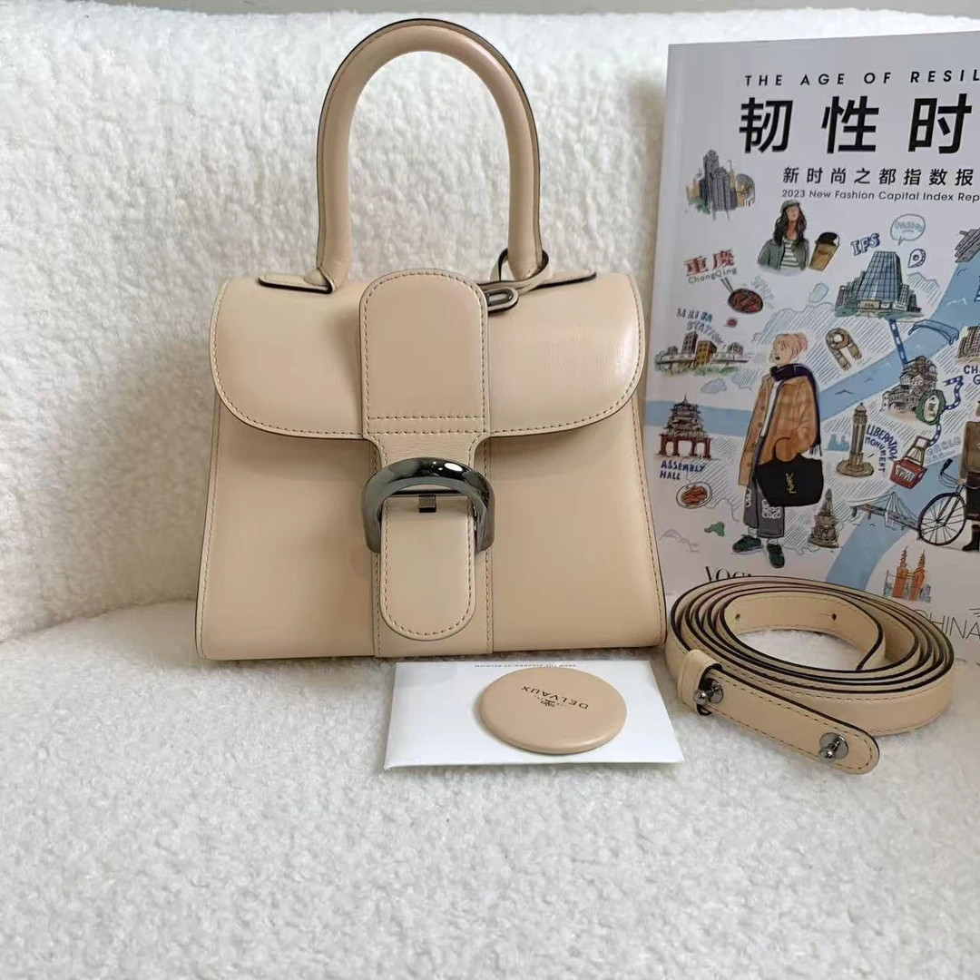 99新 Delvaux/德尔沃 壹臻/裸粉色brilliant mini 17128414