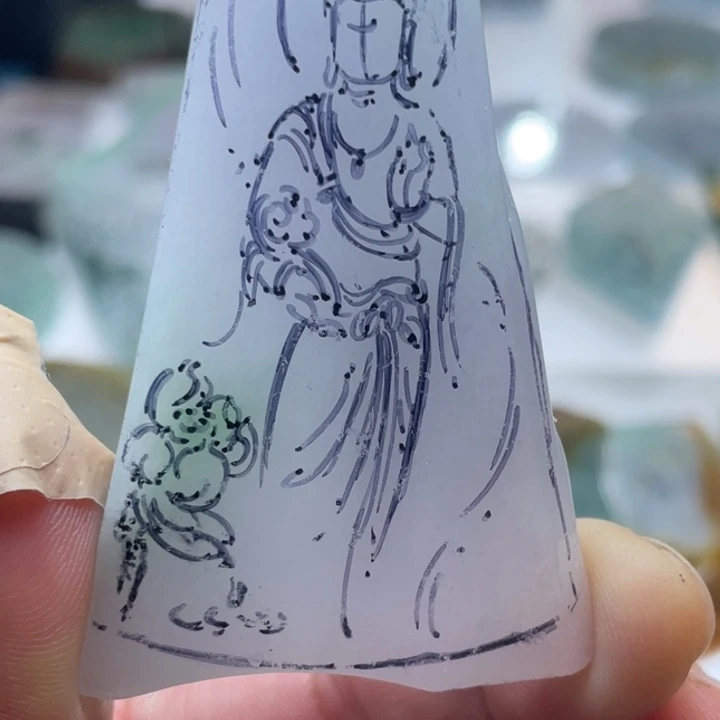 定制翡翠未镶嵌翡翠料子