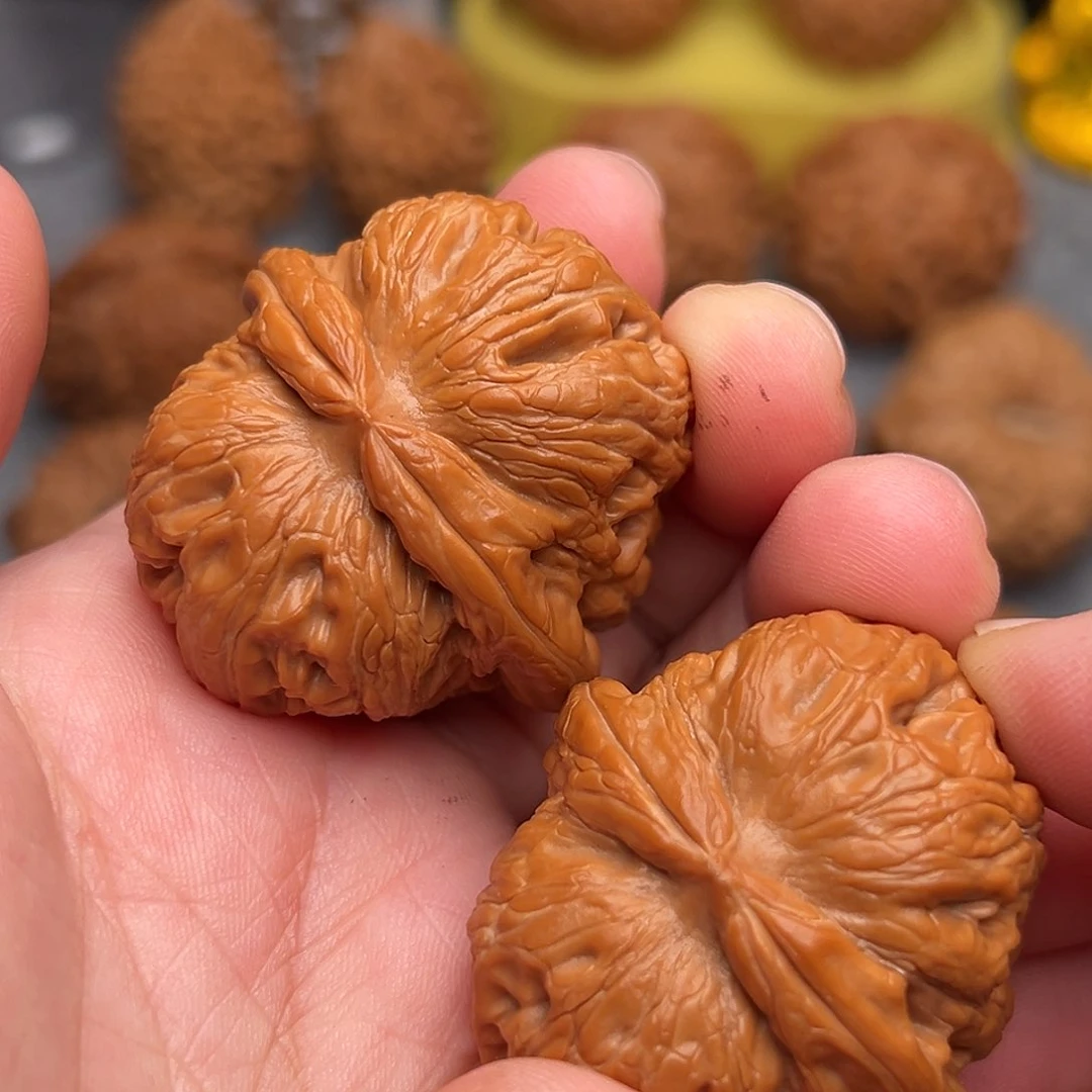 把件文玩核桃40全品毕业元宝