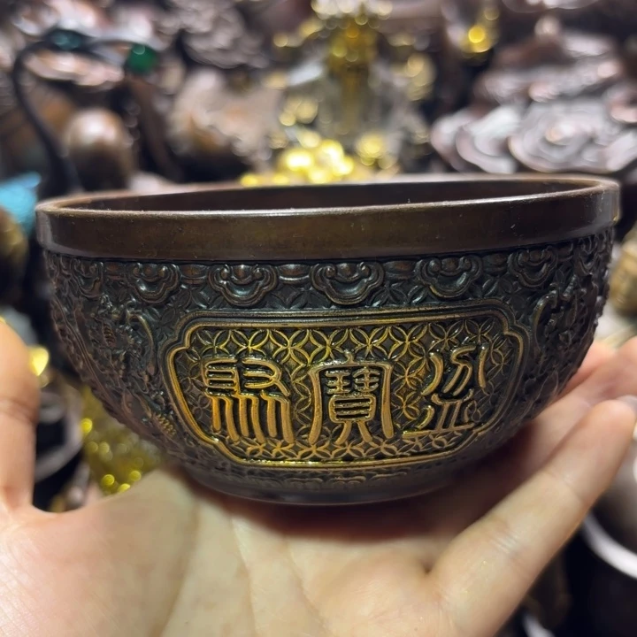 铜器摆件收收藏藏