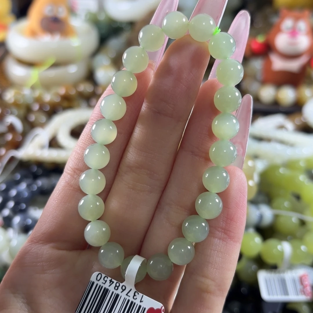 和田玉未镶嵌手链59