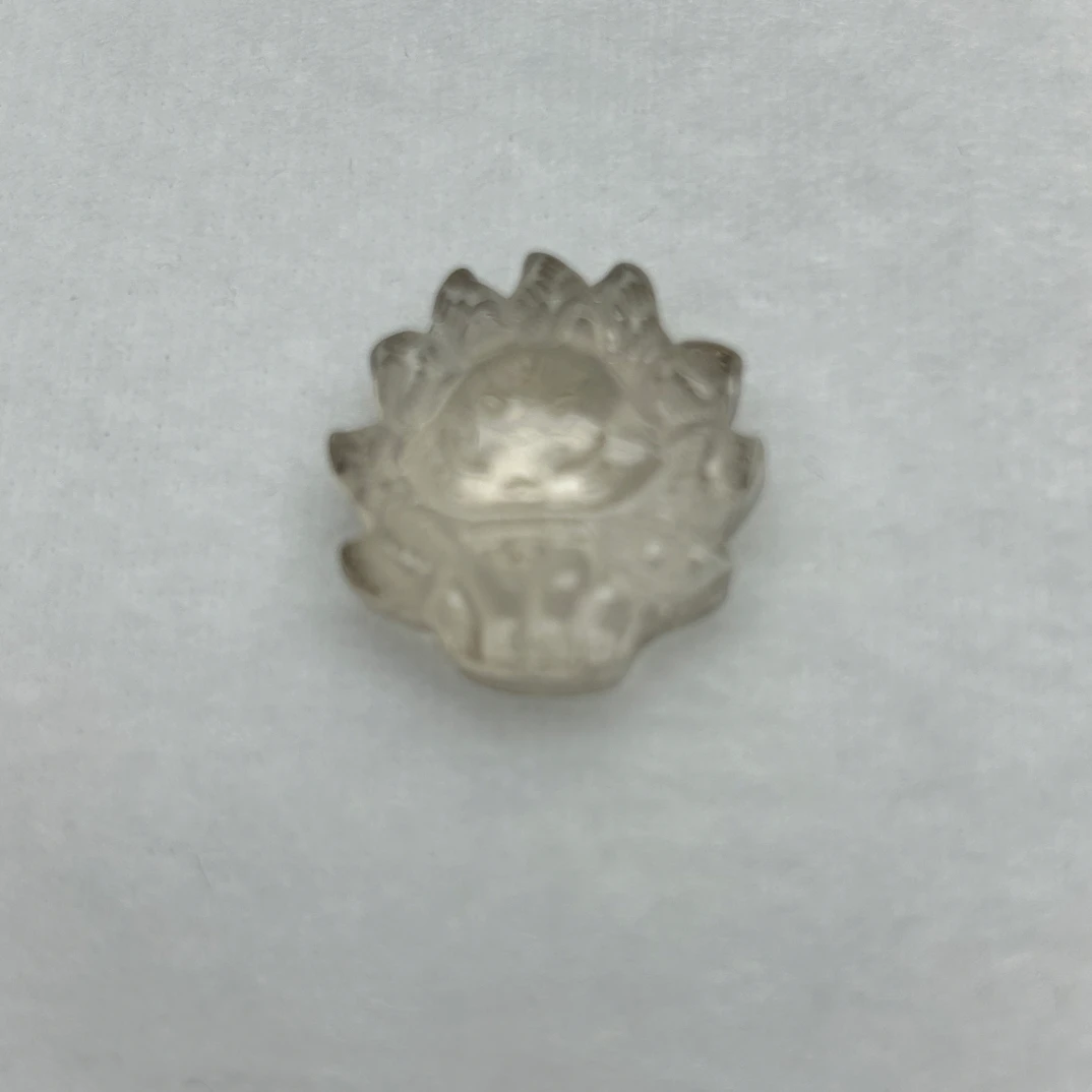 天然茶水晶炸毛九尾狐狸吊坠