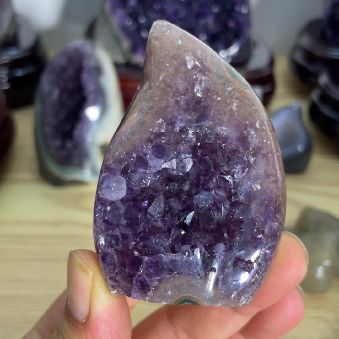 未镶嵌大型摆件（非配饰）紫晶