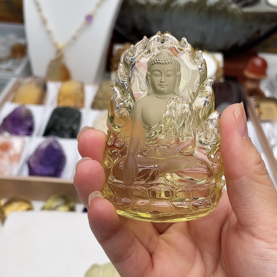 文***文水晶未镶嵌颈饰定制