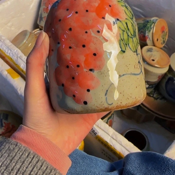 瓷片景德镇陶瓷手工手绘