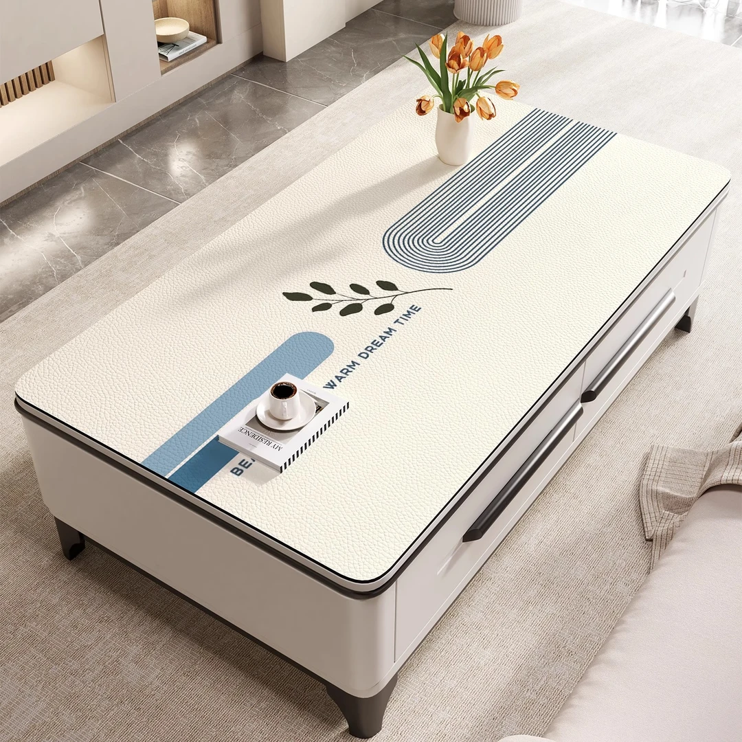 茶几桌布免洗防烫餐桌垫简约轻奢家用长方形四方电视柜台布