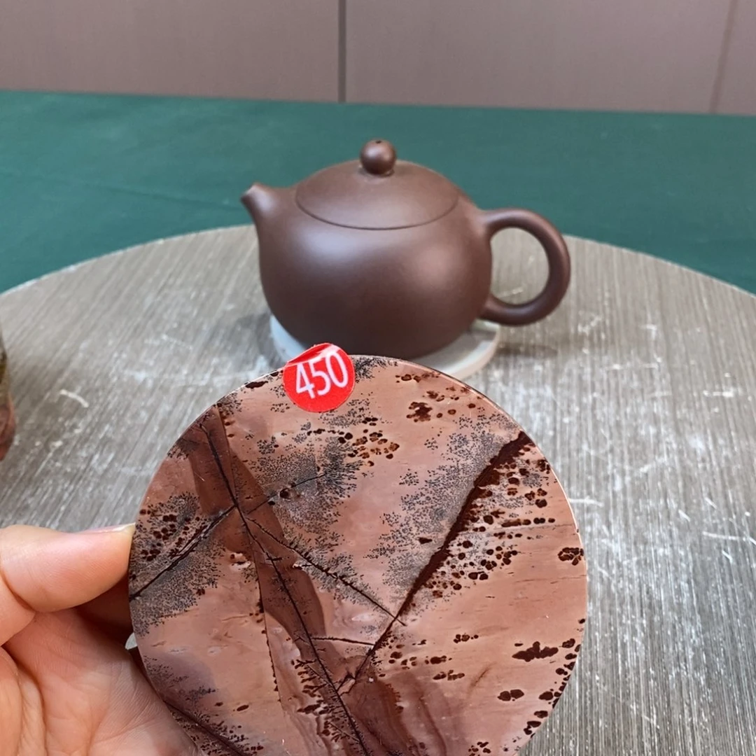 石材广西国画石草花石