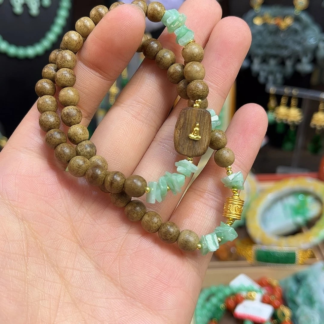 翡翠未镶嵌手链翡翠