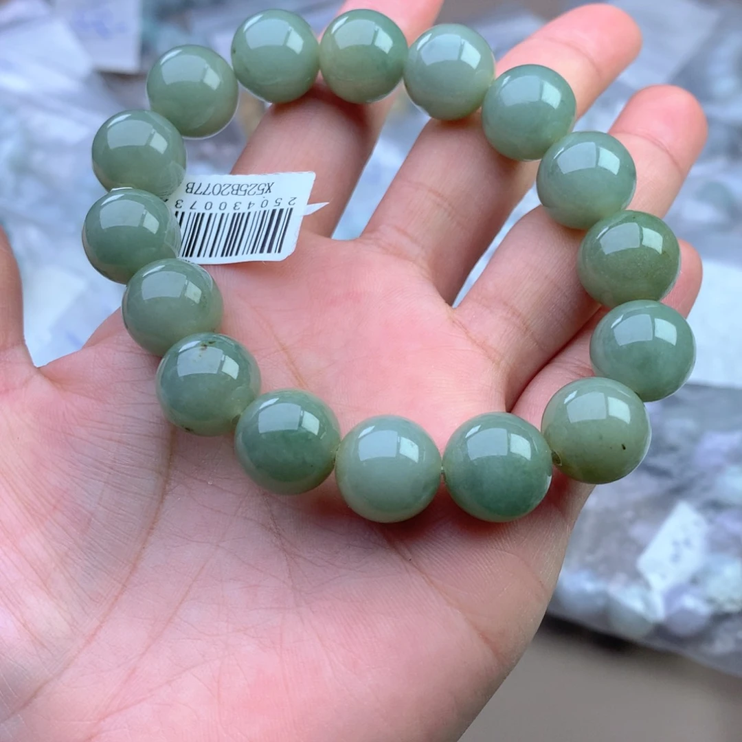 未镶嵌手串定制翡翠