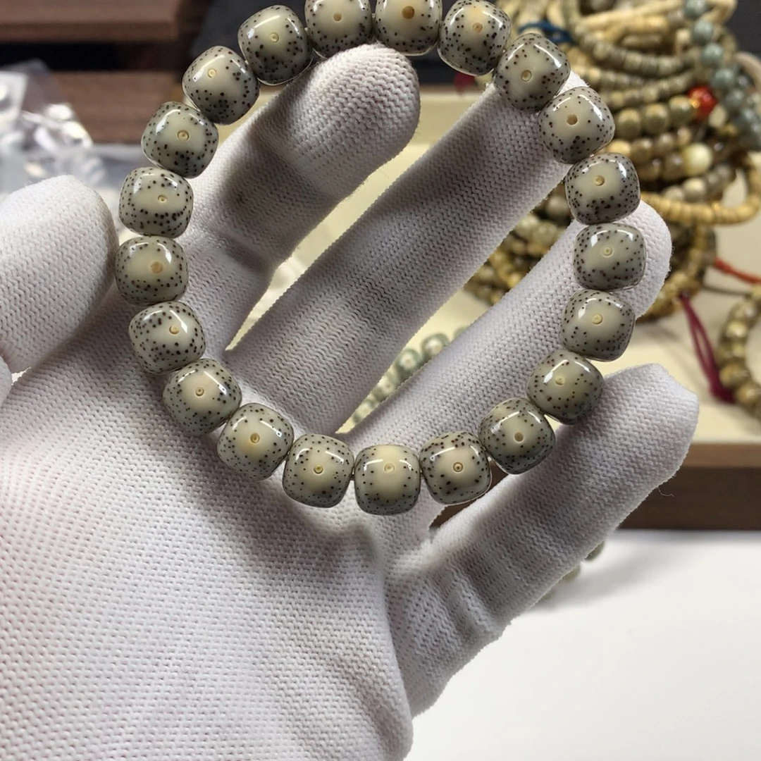 星月菩提吊坠11糯冰奶奶灰