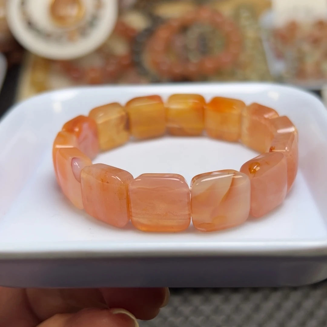 未镶嵌玛瑙/玉髓珠宝半成品
