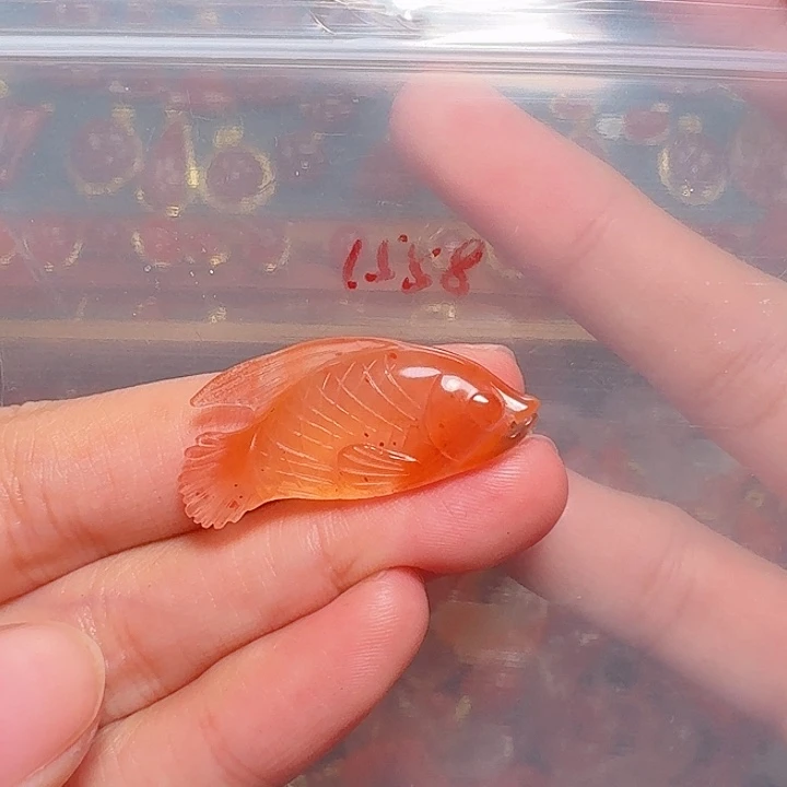 南红玛瑙未镶嵌吊坠