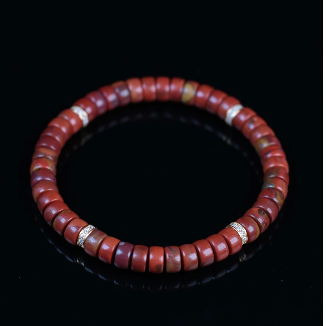 战国红玛瑙药片手串（多样性发货发其一）