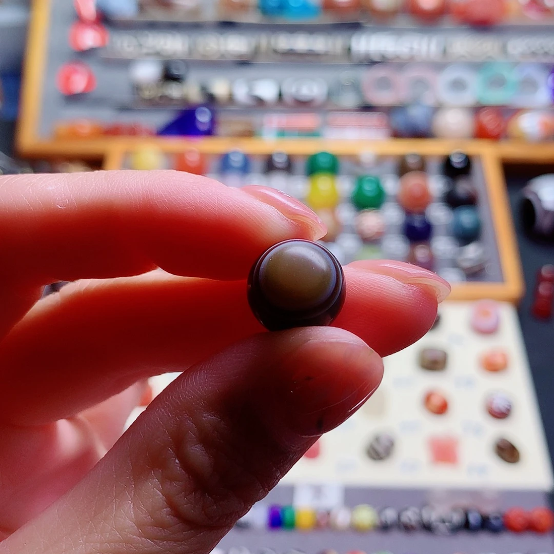 紫***雨玛瑙/玉髓颈饰未镶嵌