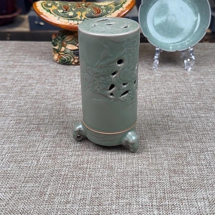 摆件陶瓷旧藏摆件