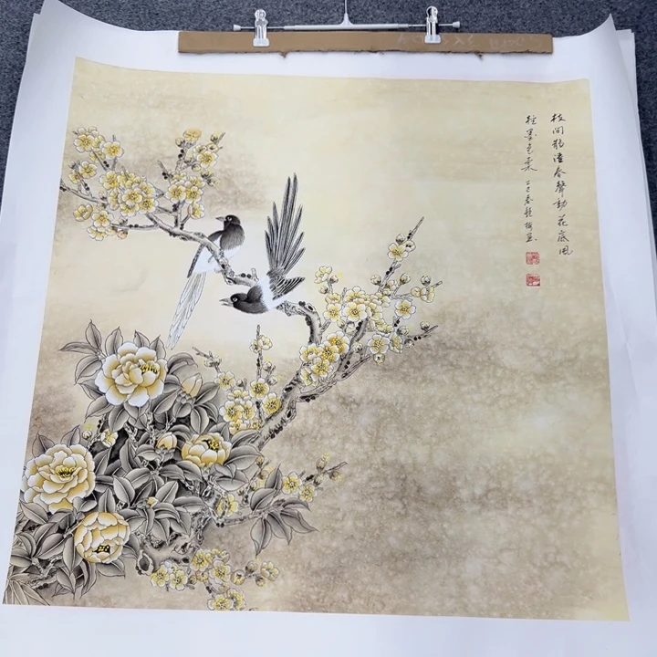 国画国画纯手绘作品