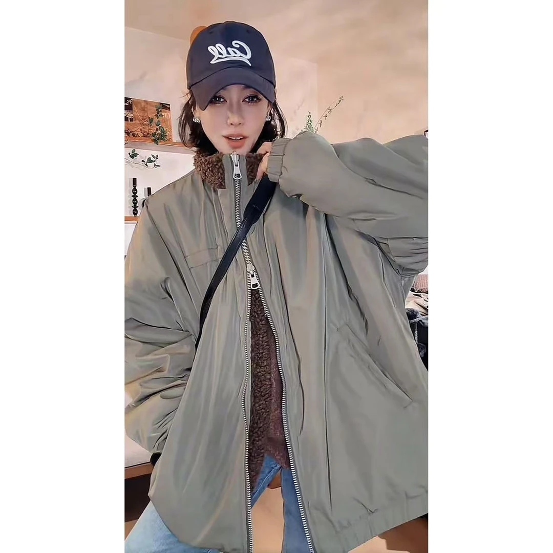 【佳姐专属】50191 - 新款时尚百搭休闲工装棒球服夹克外套12/23