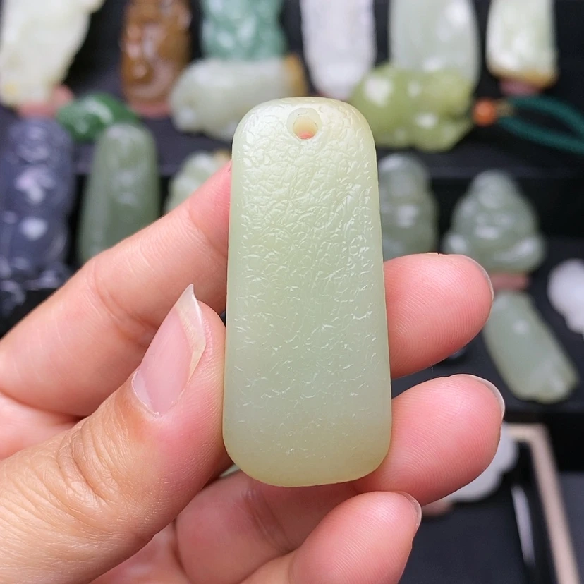 【闪购商品】和田玉挂件未镶嵌小**哦