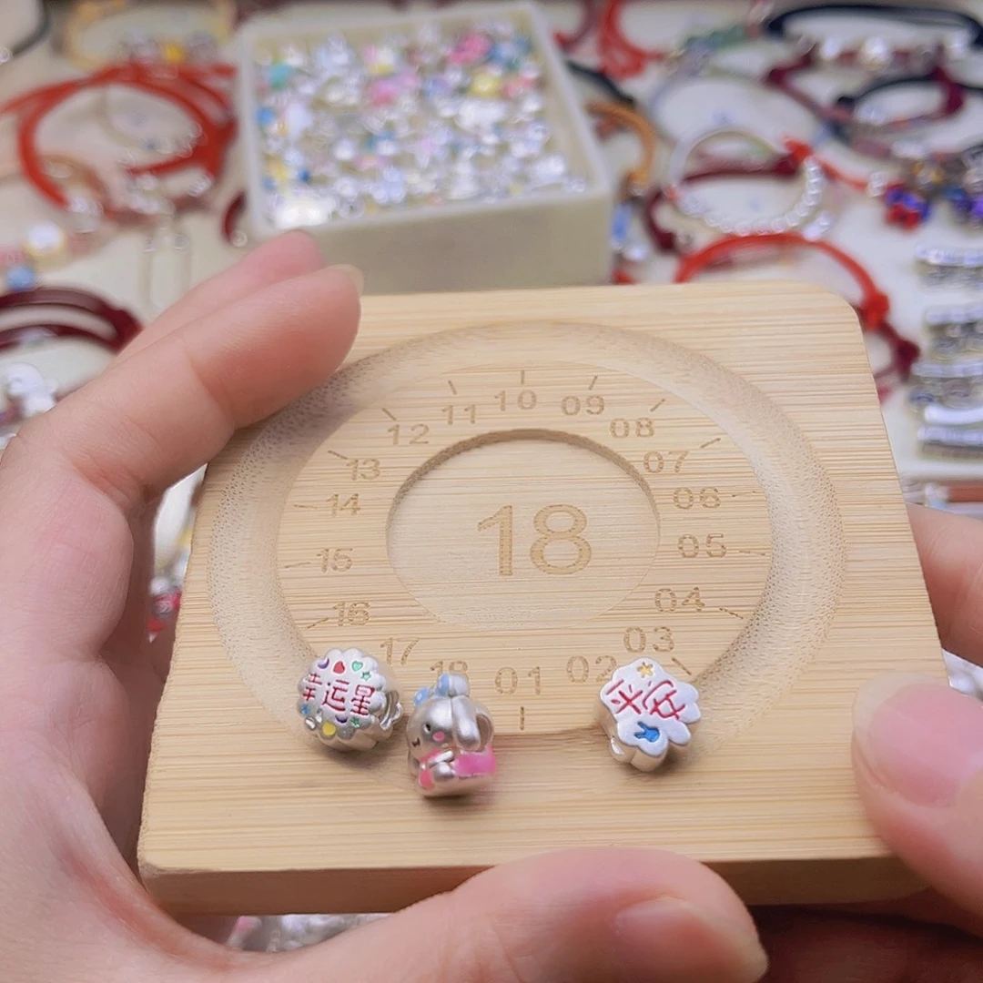 足银皮质足银手绳编织