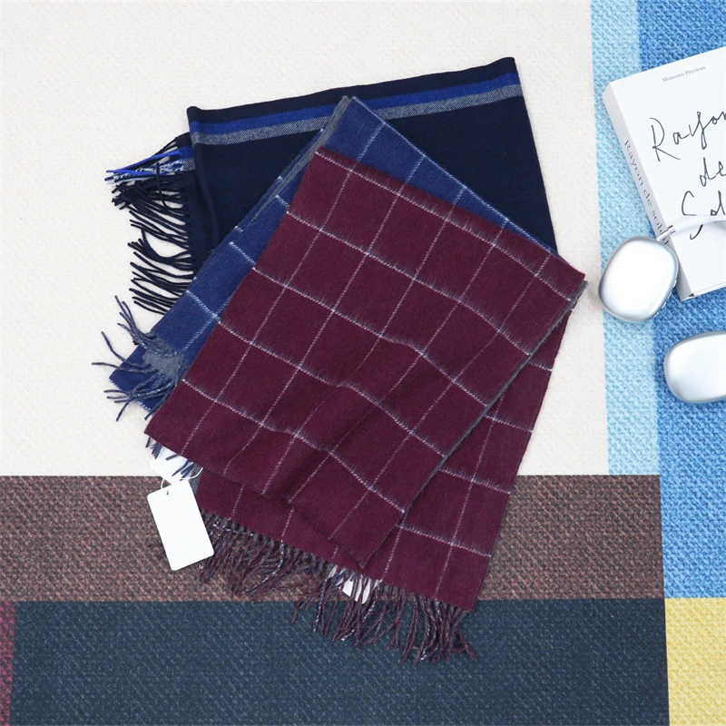 【退货补运费】羊毛+羊绒秋冬季情侣男女同款舒适柔软百搭围巾Z989