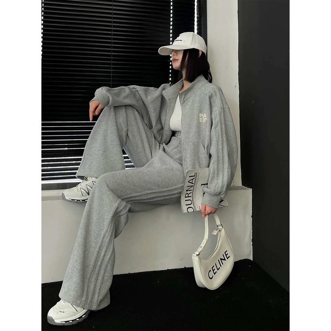 P0920Y2865 休闲运动套装女2025新款秋季时尚洋气两件套 08.05抖