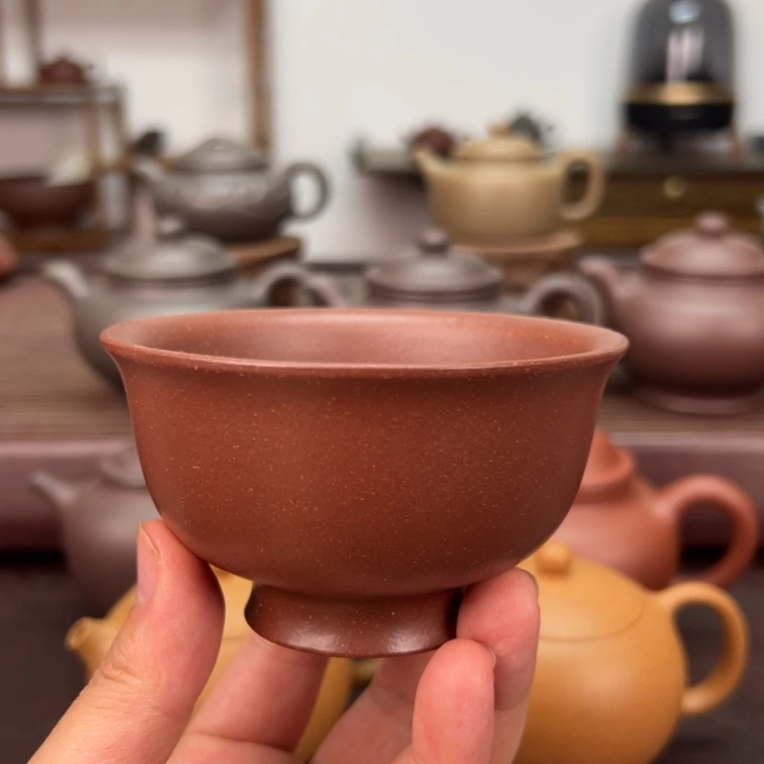 舜***杰茶壶紫砂紫泥主人杯
