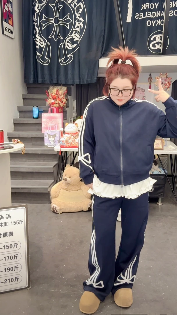 涵涵家~韩系减龄显瘦运动风套装#9132