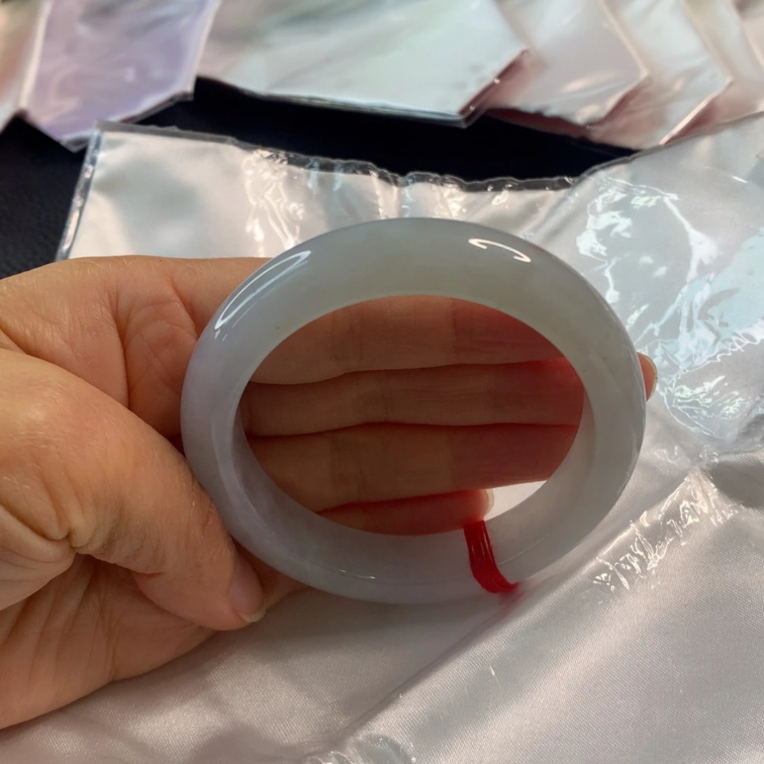 翡翠未镶嵌手镯翡翠手镯56.6