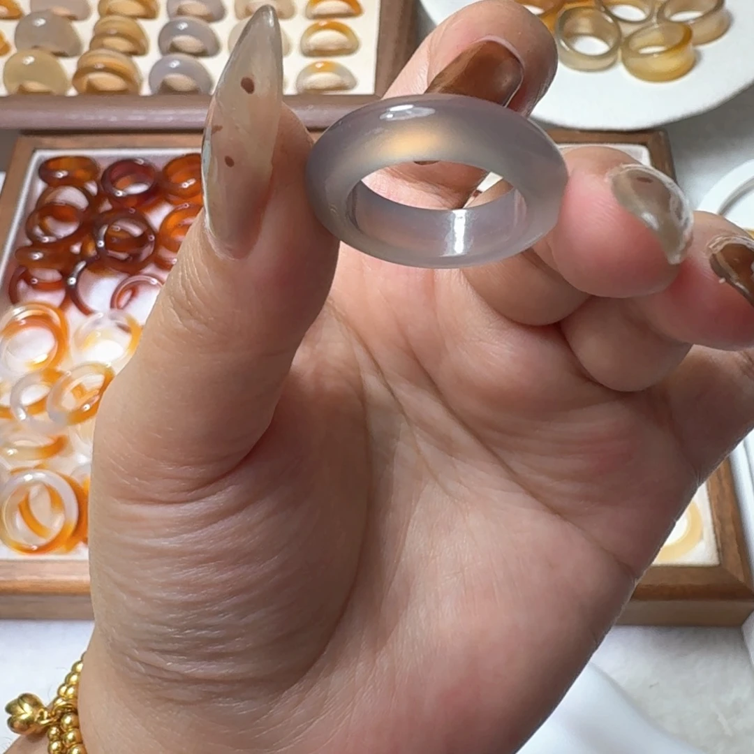 合金戒指玛瑙/玉髓294港14