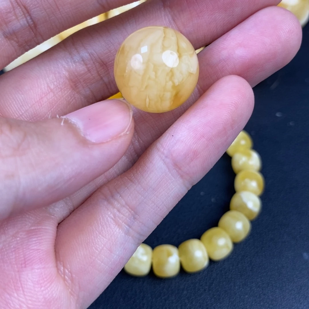 未镶嵌琥珀裸石玄阶虎皮30