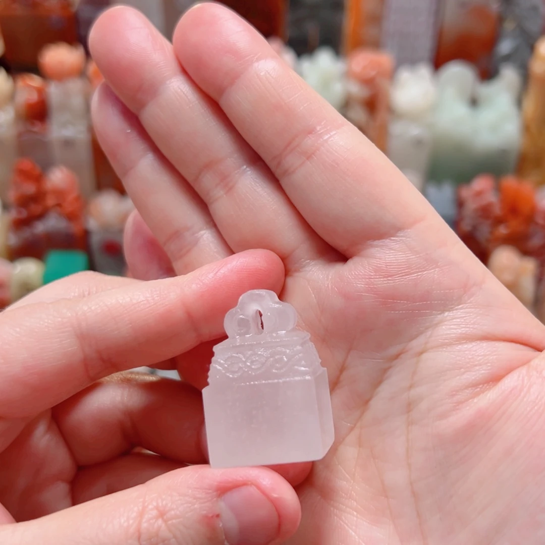 大糖手工篆刻器皿包手工刻字2.1厘米