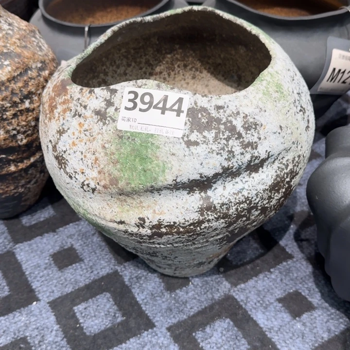 ****瓷片景德镇高温花器编码3944高32口16默认无孔