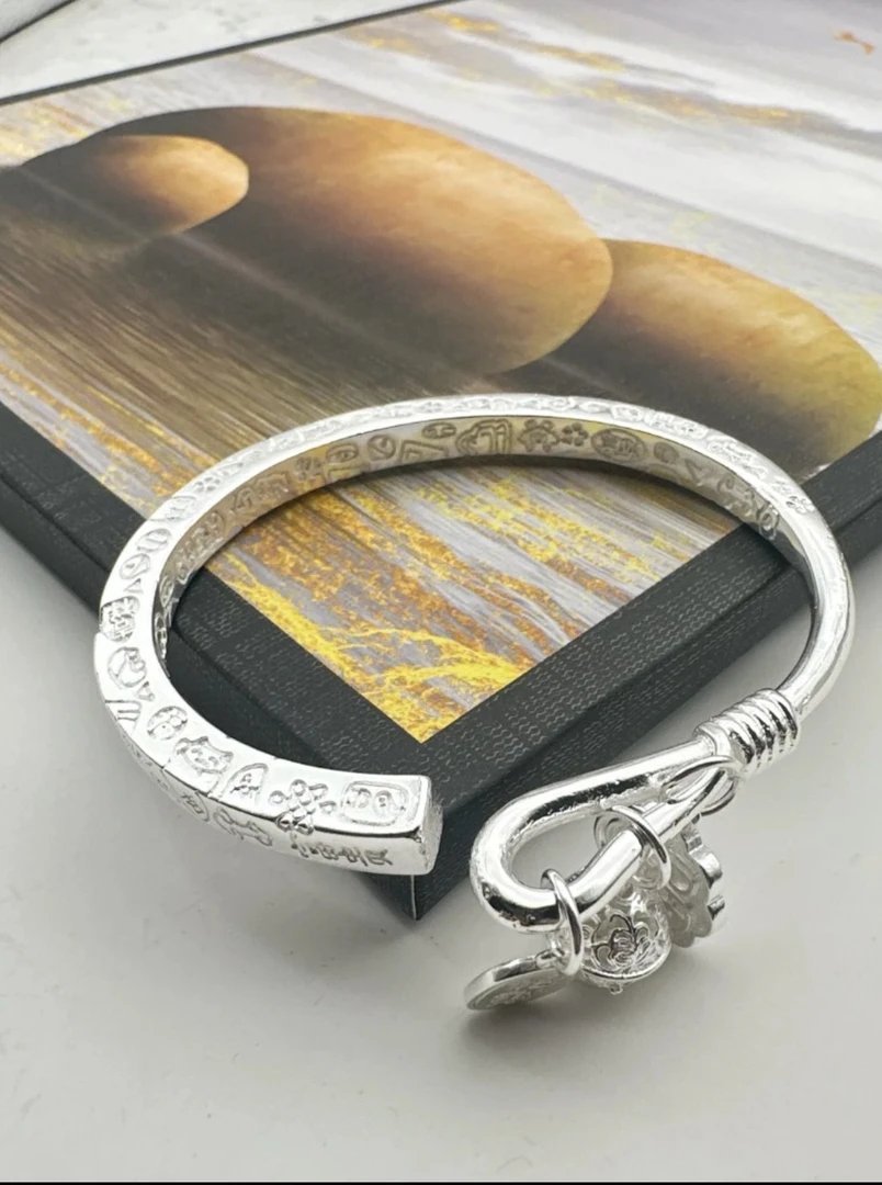 足银手镯  足银999.9手镯