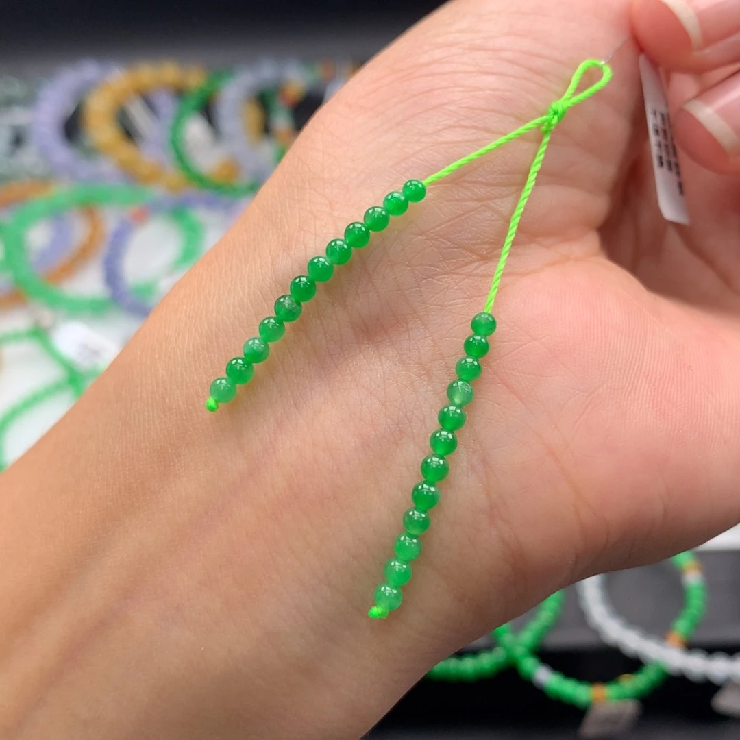 未镶嵌手链翡翠卡