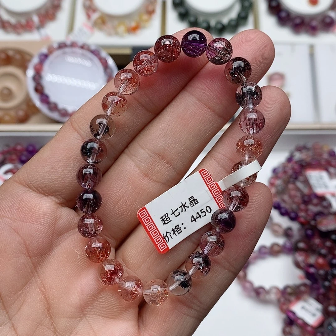 水晶未镶嵌手链水晶单圈手链未镶嵌