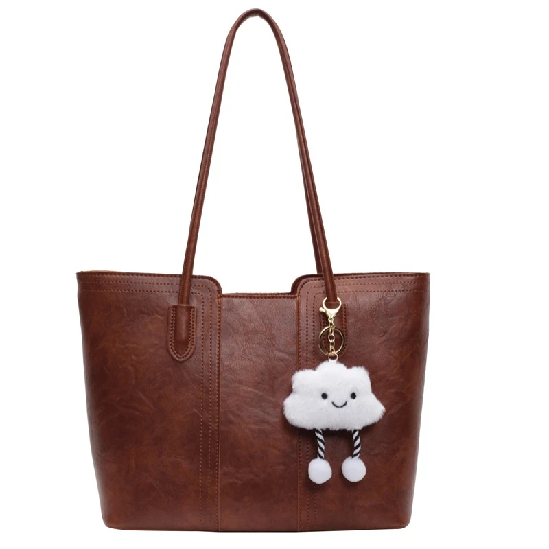 休闲上班通勤包包女大容量2024新款秋冬百搭单肩高级感托特包