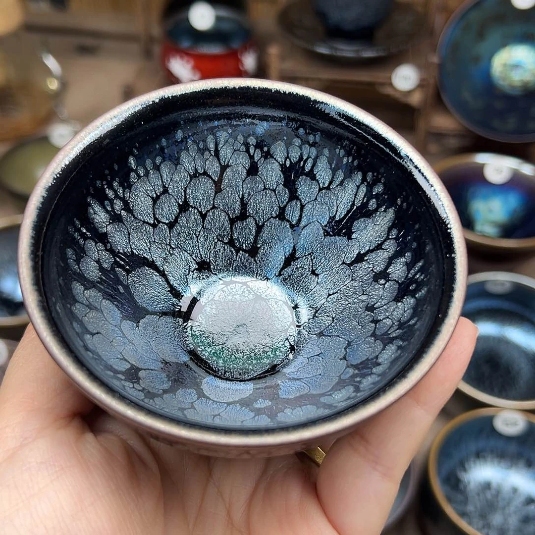 茶盏建盏主人杯李子