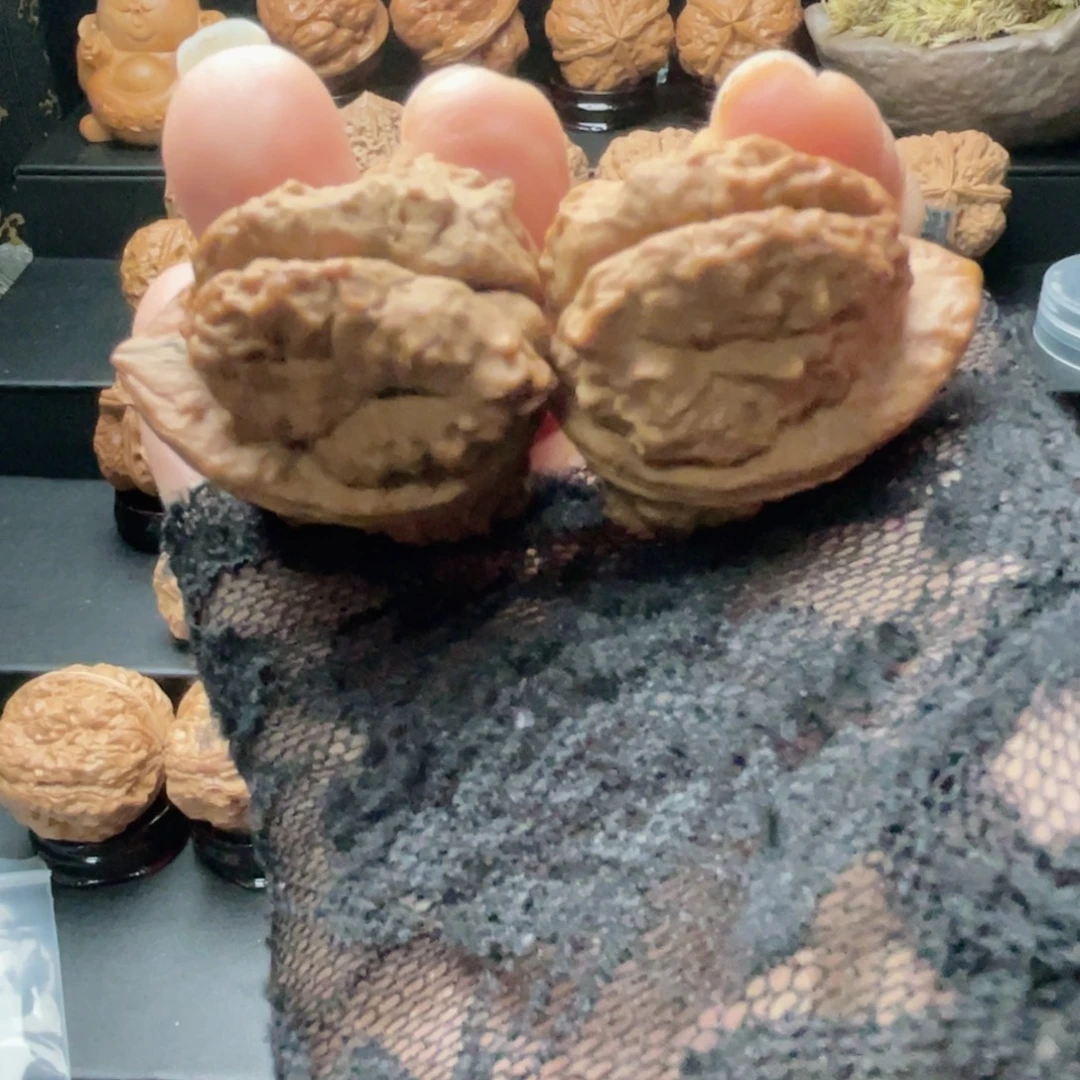 裂***纹文玩核桃把件福利。