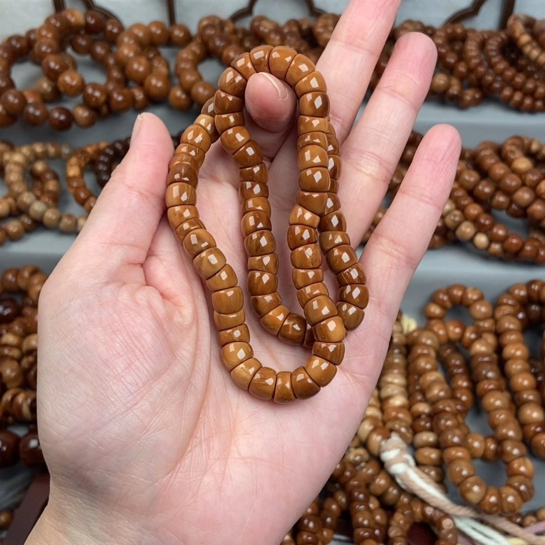 烟***雨手串库克精挑双圈年糕肠卡8