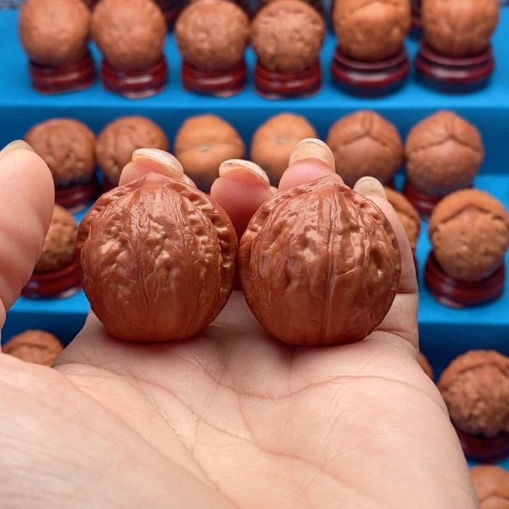 把件文玩核桃石虎