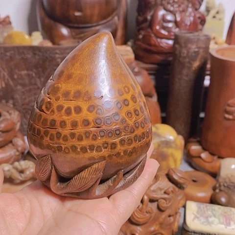 香榧木江*华彩木作摆件