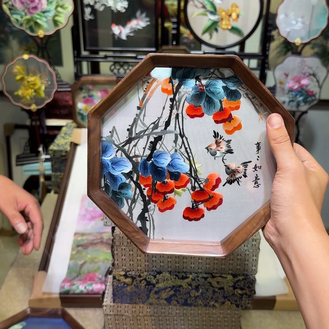 刺绣刺绣工艺精湛独特