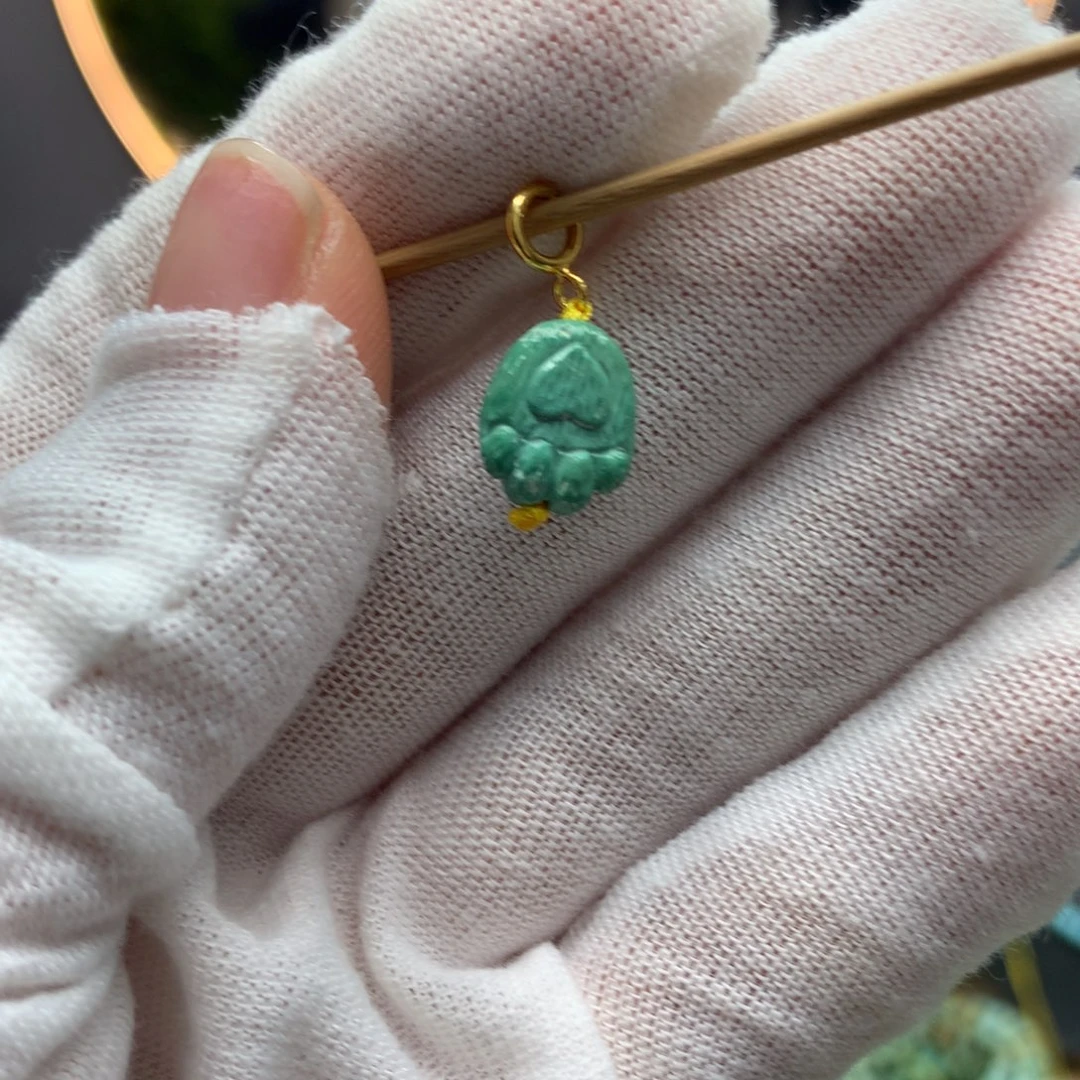 绿松石挂件未镶嵌