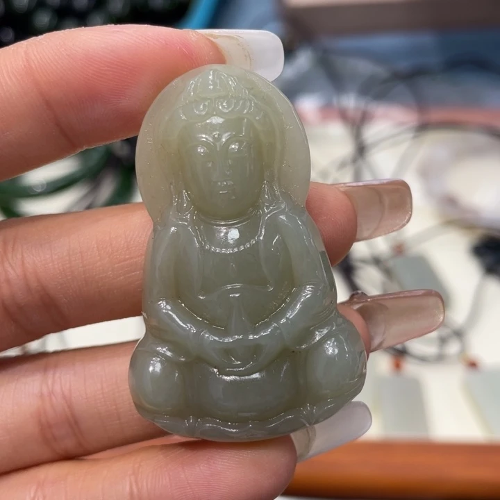 和田玉吊坠(不含链)未镶嵌处理品 福利品