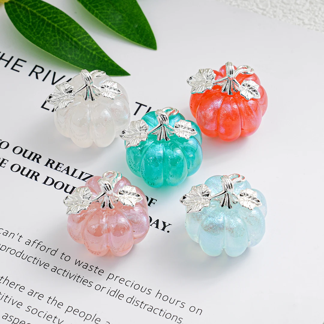 （海家）HD3188+AH38 冰美人立体南瓜吊坠成品