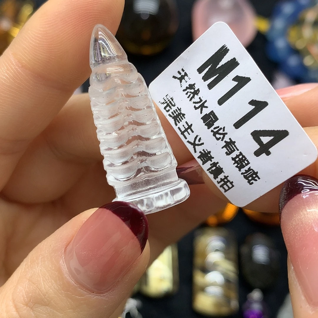水晶未镶嵌珠宝半成品