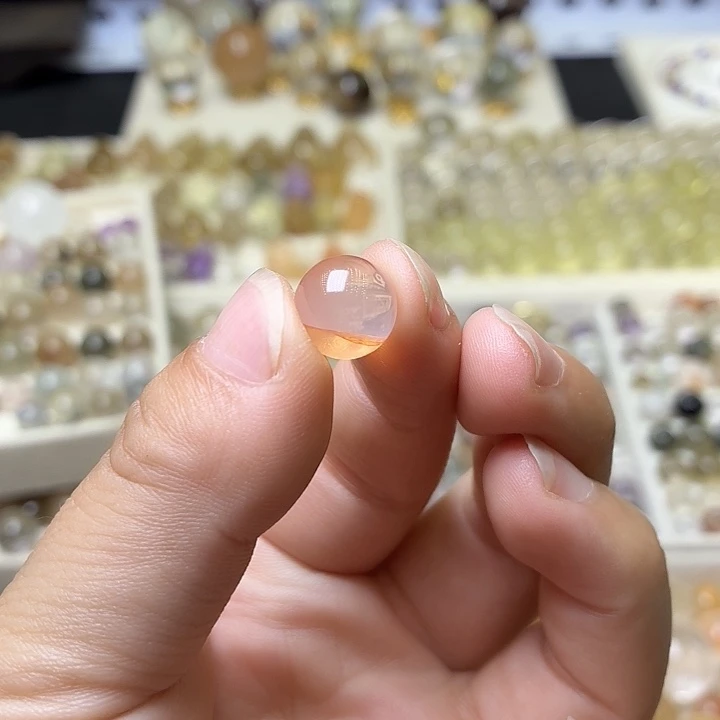 未镶嵌手链水晶打孔不退换