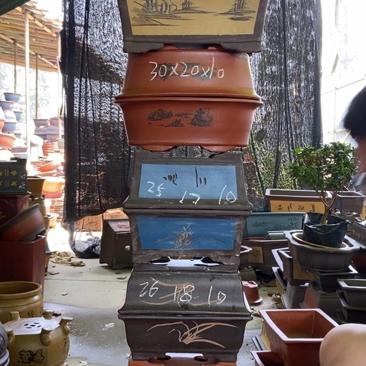 紫砂花盆紫砂紫砂