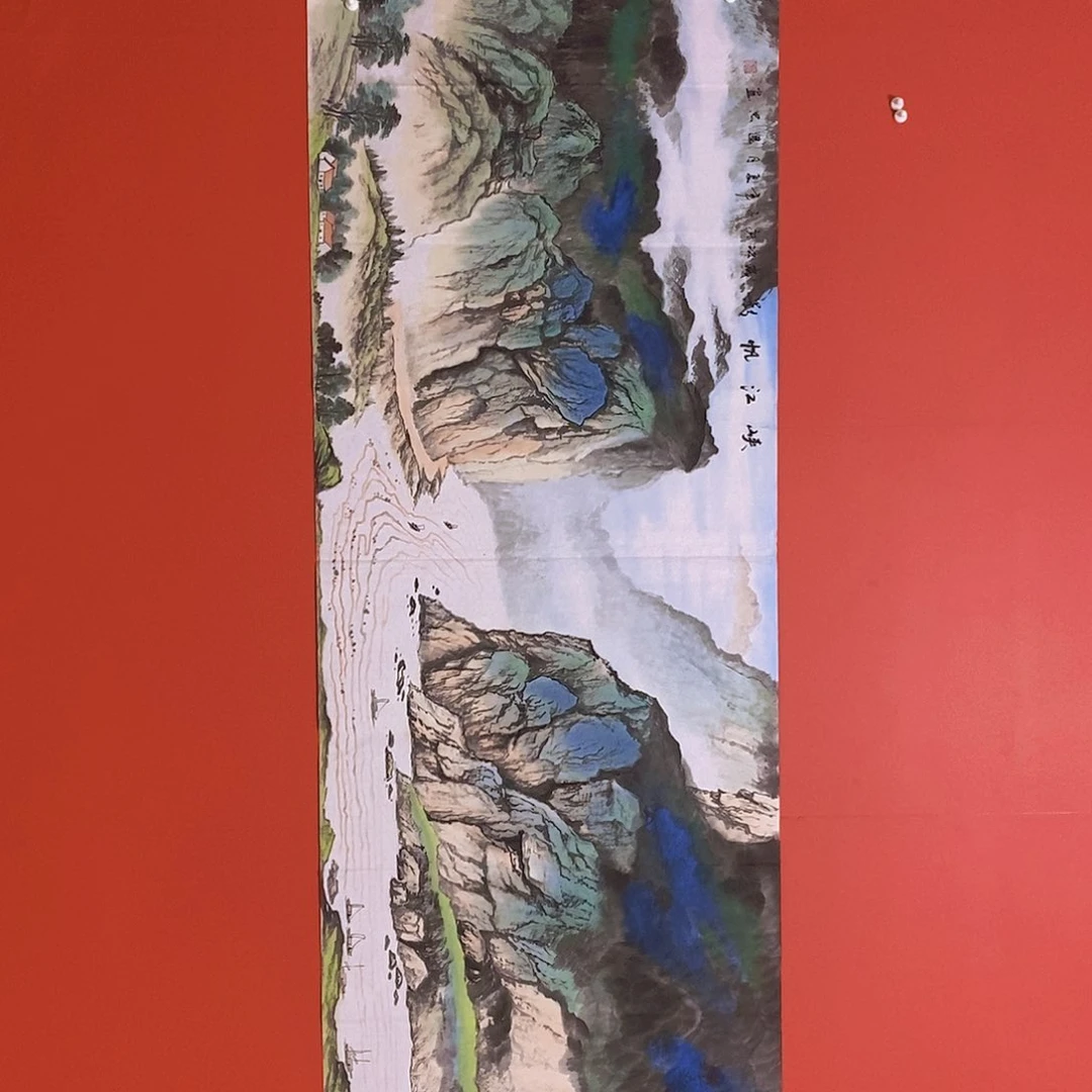 国画山水花鸟国画作品