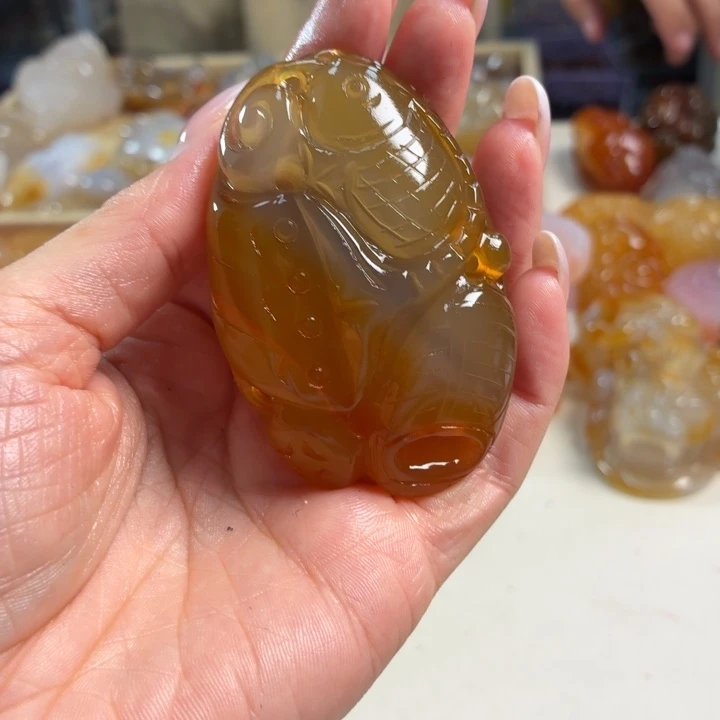 玛瑙/玉髓未镶嵌吊坠(不含链)